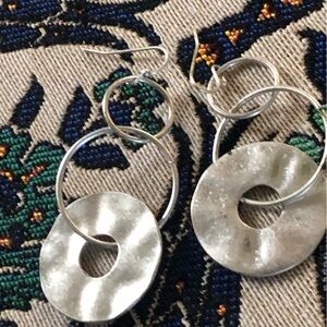 Silver Earrings new old stock